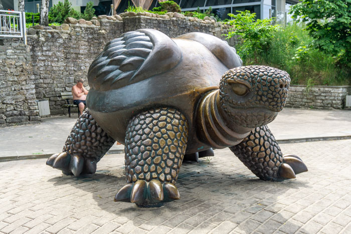 Turtle Statue in Jurmala