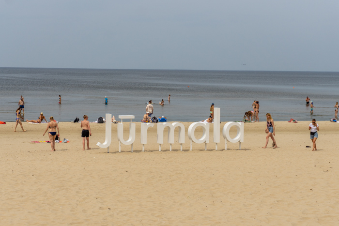 Majori Beach in Jurmala