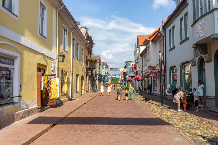 Pedestrianised Centre of Parnu