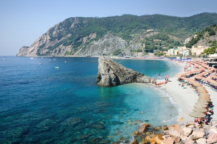 Fegina Beach in Monterosso