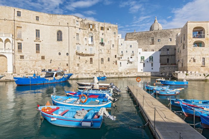View of Monopoli harbour