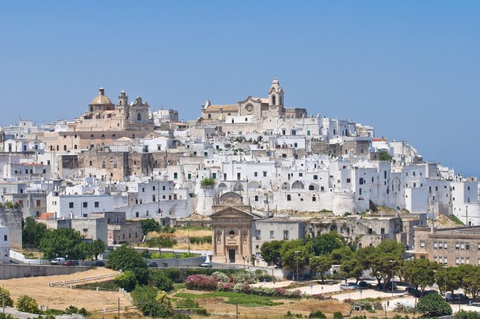 Panoramic view of Ostuni