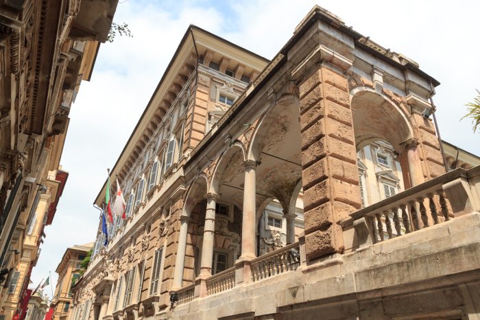 Palazzo Doria Tursi on Via Garibaldi