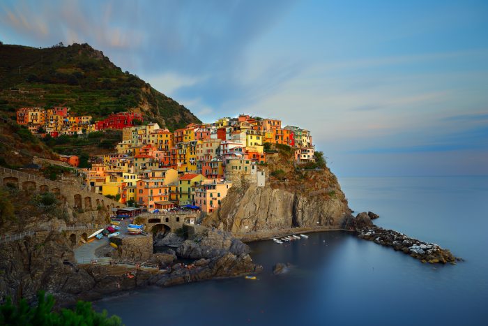 Sunset in Manarola