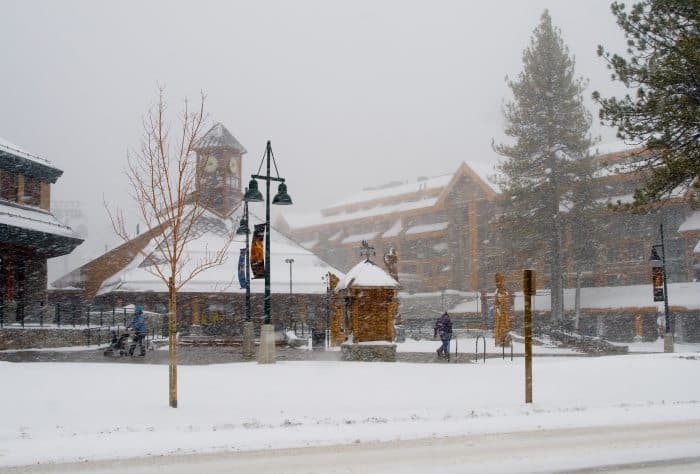 South Lake Tahoe in winter