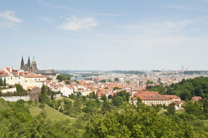 View from Petrin Hill