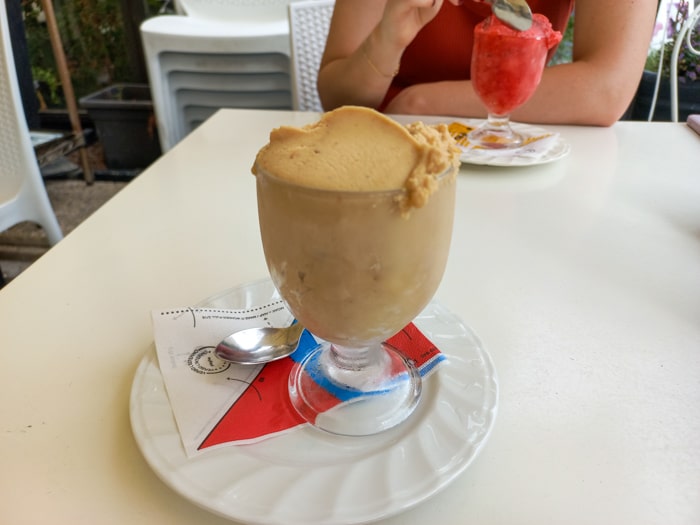 Granita from Comis Ice Cafe