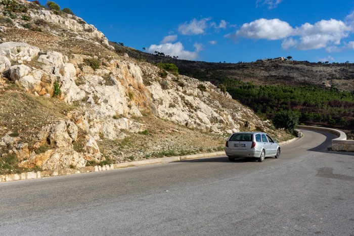Driving in Sicily