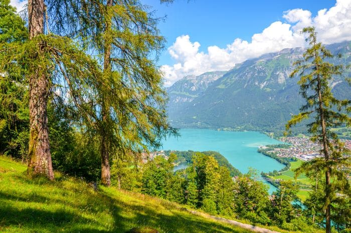 Lake Brienz in Interlaken