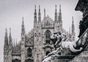 Milan's Duomo in winter