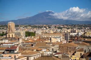Mt Etna View from Catania