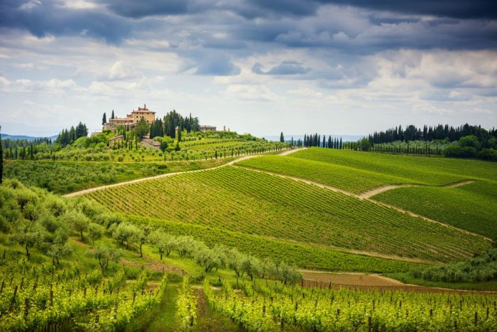 Tuscan Landscape between Siena and Florence