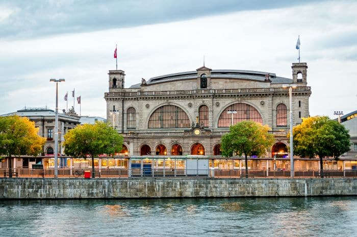Zurich's main train station
