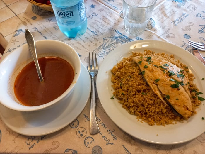 Fish Couscous @ Osteria Vineria a Casa Mia