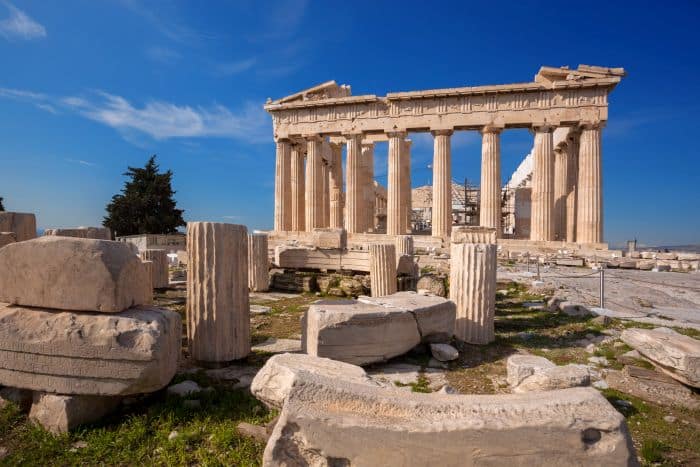 Parthenon temple on the Acropolis