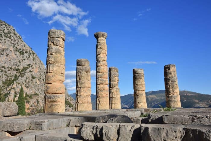 Apollo Temple in Delphi
