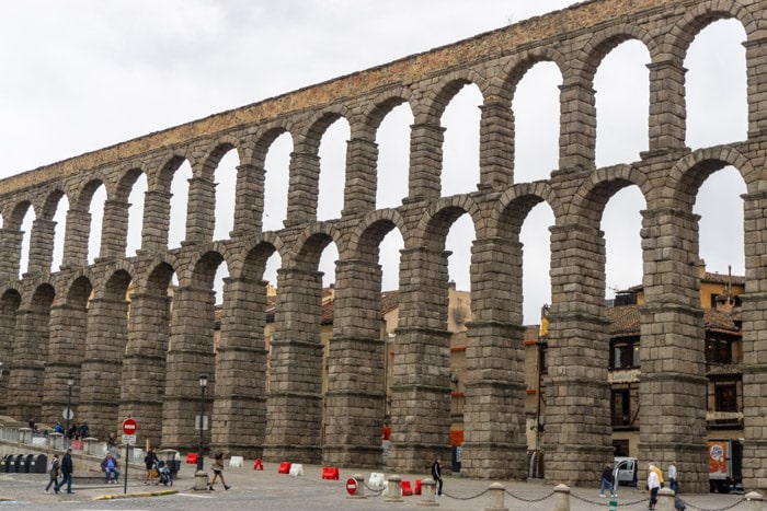 Roman Aqueduct in Segovia