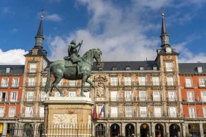 Plaza Mayor in Sol, Madrid