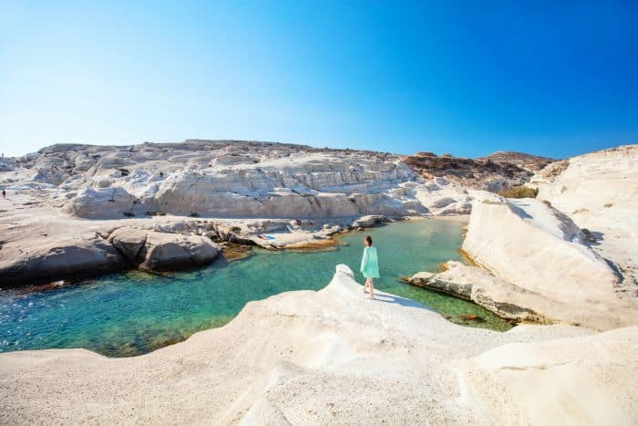 Sarakiniko beach