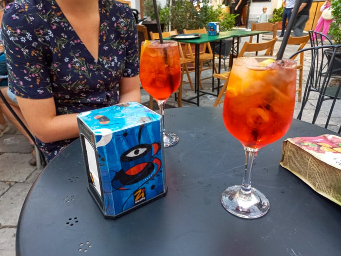 Aperol Spritz in Sicily