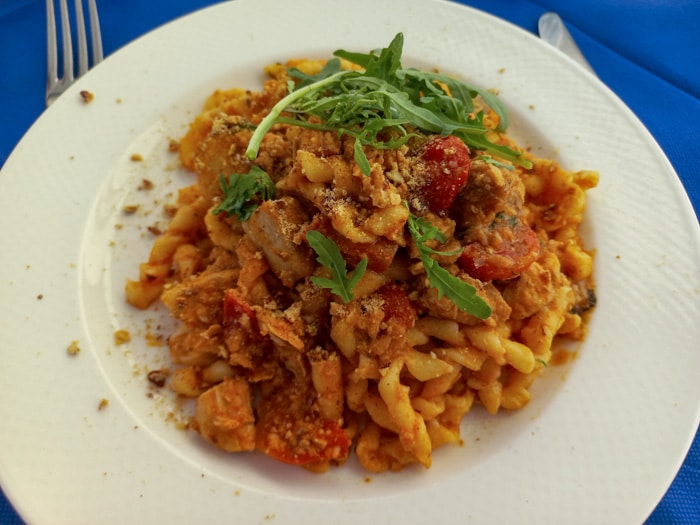 Busiate alla Trapanese