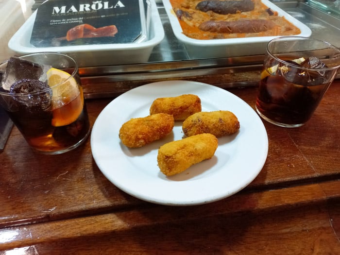 Free tapas in Madrid