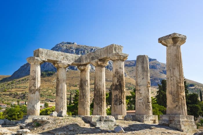 Ruins in Corinth