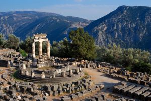 Ruins in Delphi