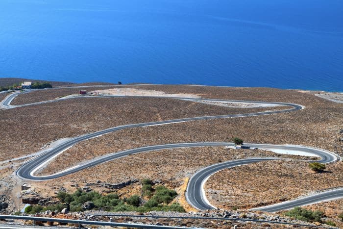 Driving near Sfakia