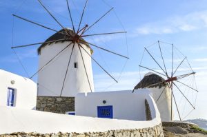 Mykonos' Famous Windmills