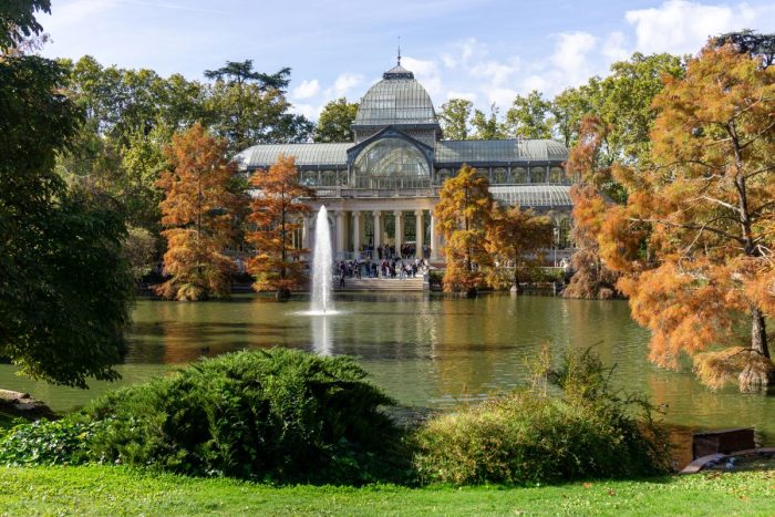 Retiro Park in Madrid