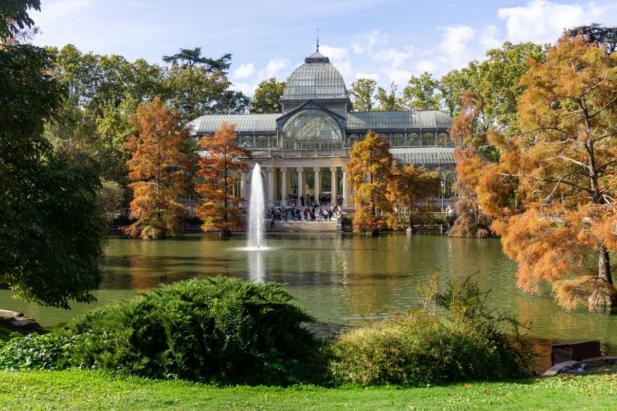 Retiro Park in Madrid