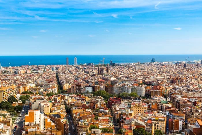 View of Barcelona from Park Guell