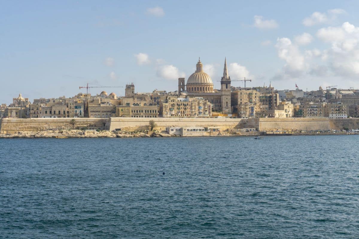 View of Valletta from Sliema