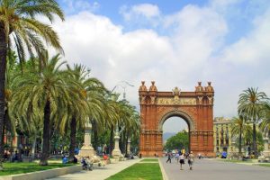 Arc de Triomf in Barcelona