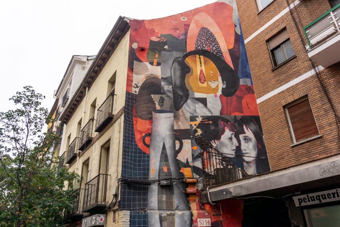 Street art in Lavapiés