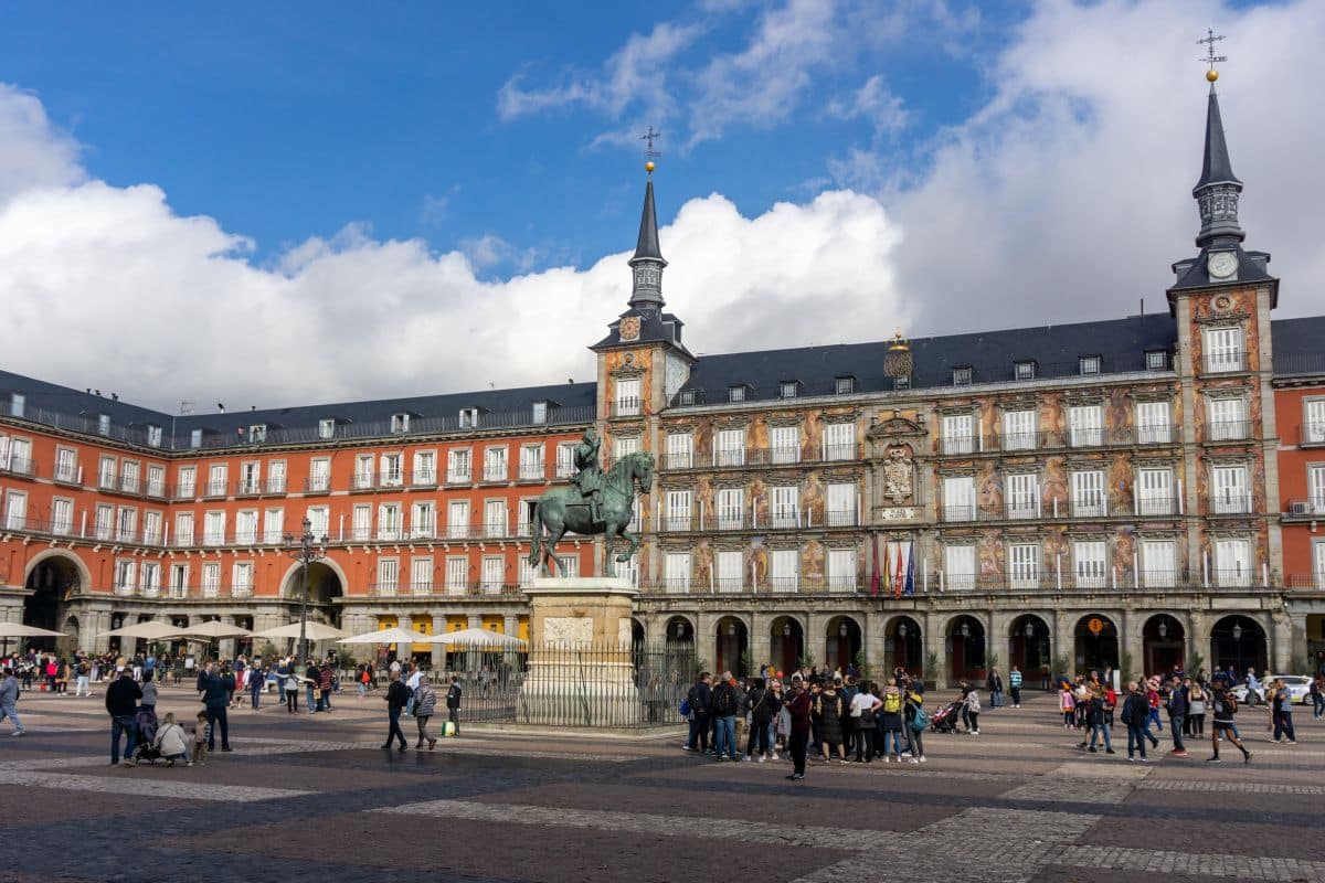 Plaza Mayor in Madrid