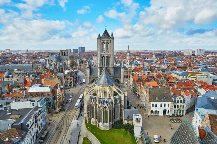 View from Ghent Belfry