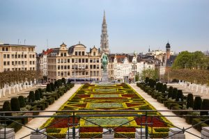 Brussels skyline