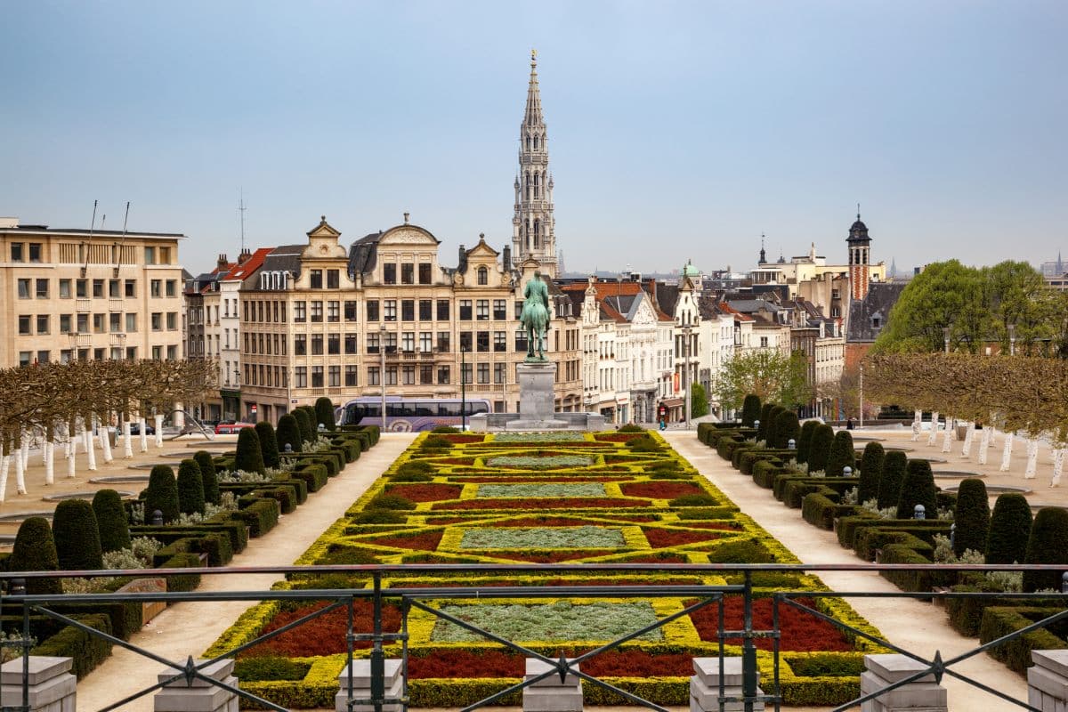 Brussels skyline