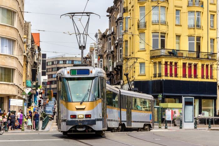 Tram in Brussels