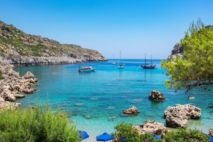 Anthony Quinn Bay on Rhodes