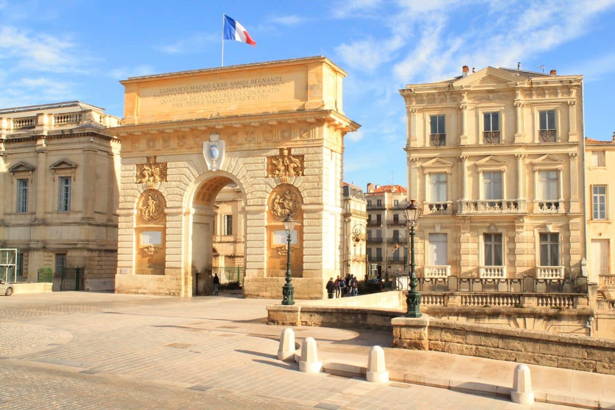 Arc de Triomphe in Montpellier