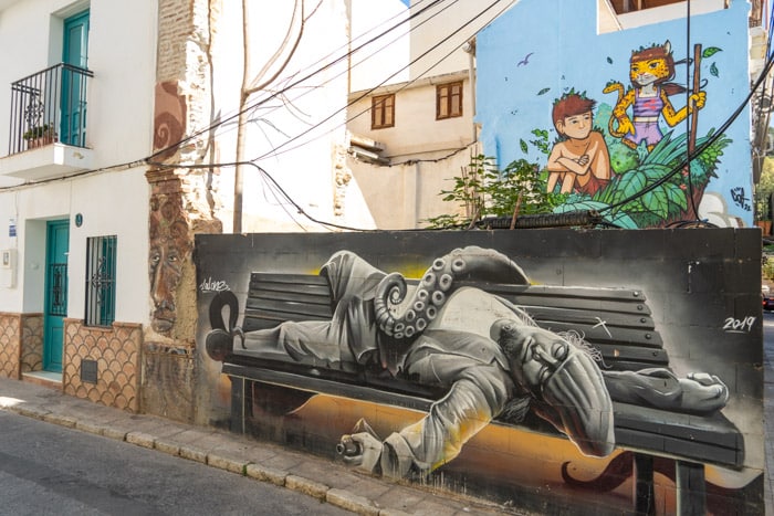 Street art in Malaga