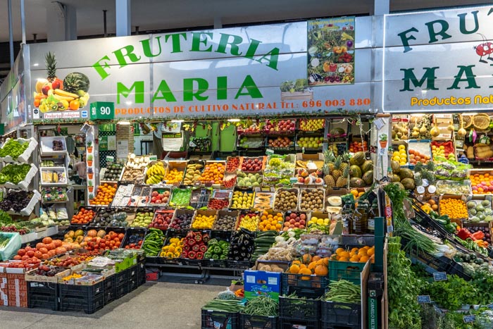 Inside Marbella's Mercado Municipal