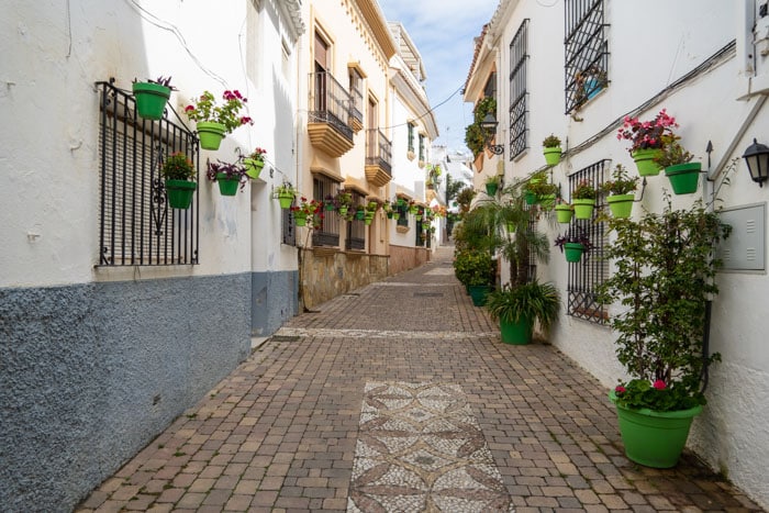 Exploring the Old Town of Estepona