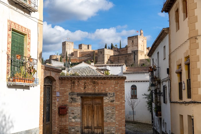 View of Alhambra from the Albacin