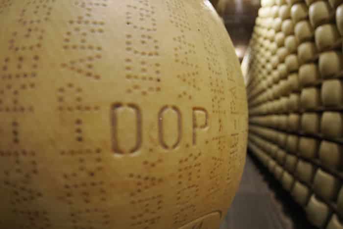 Inside a Parmigiano Reggiano Factory