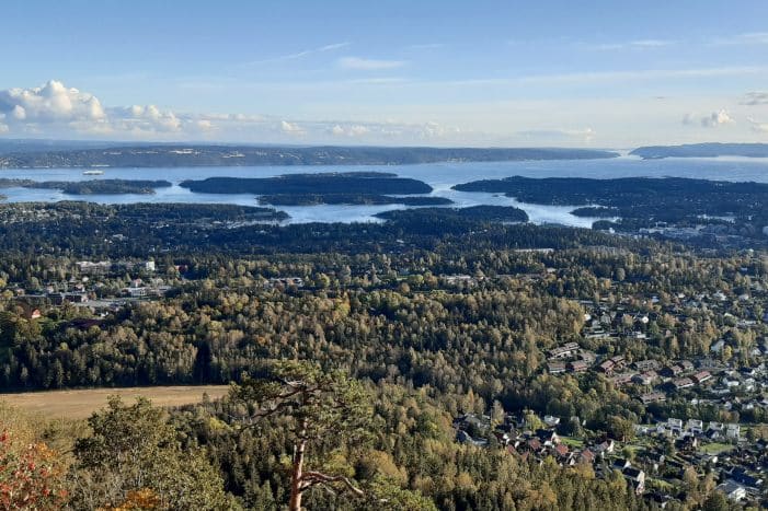 View from Kolsåstoppen