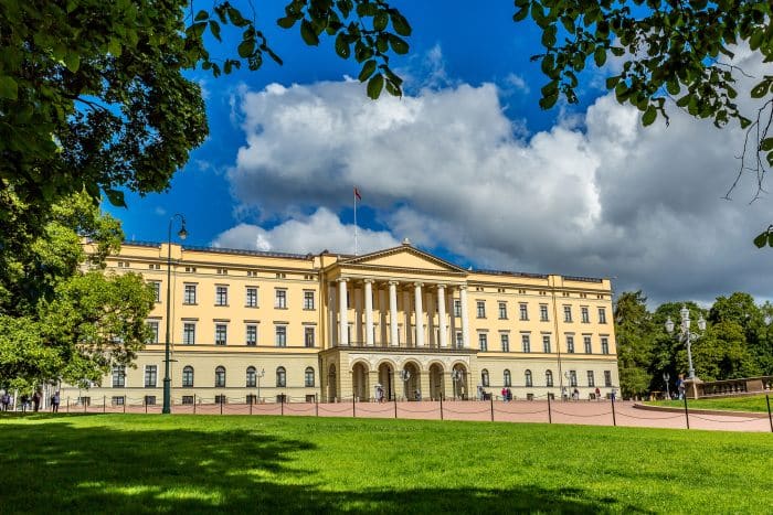 The Royal Palace in Oslo
